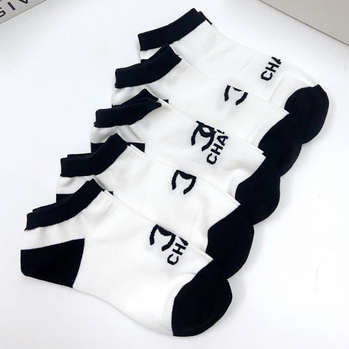 CHANEL ANKLE SOCKS 188290 (1 BOX)