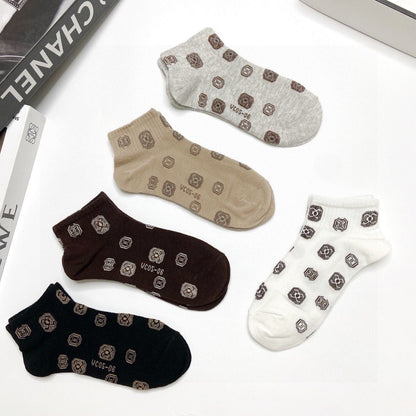CHANEL ANKLE SOCKS 189476 (1 BOX)