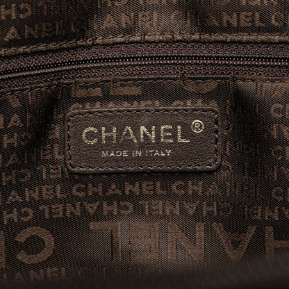 Chanel Caviar Skin Coco Mark Tote Bag