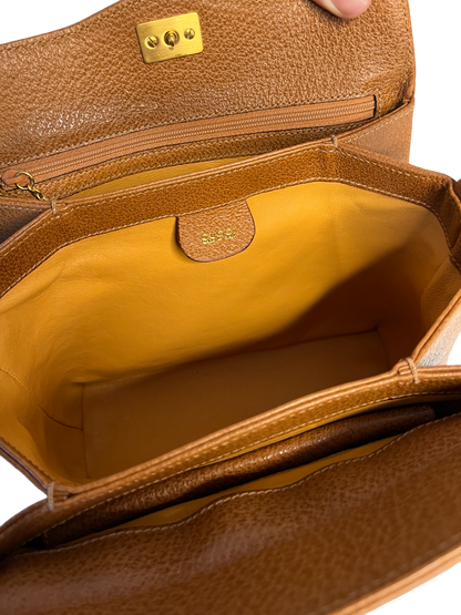 Gucci bamboo brown handbag