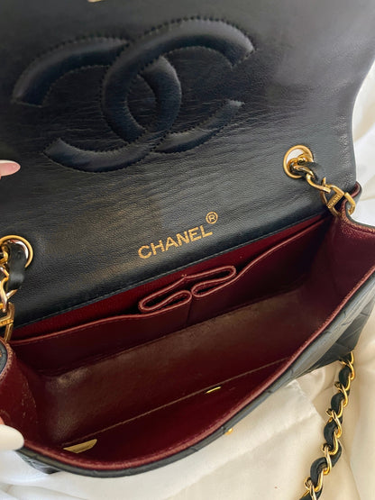 Chanel Mini Lambskin Full Flap