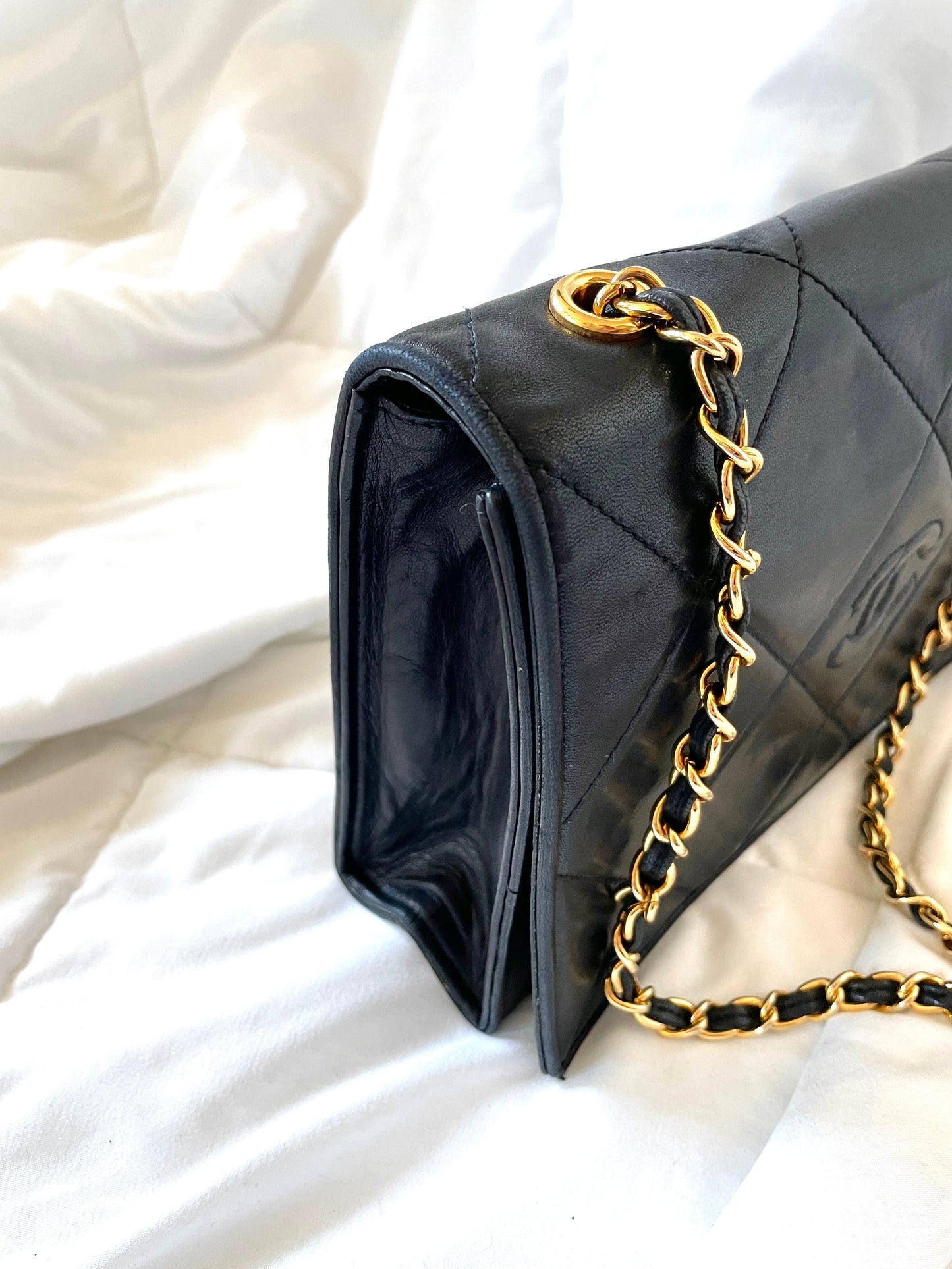 Chanel Vintage Lambskin Flap Bag