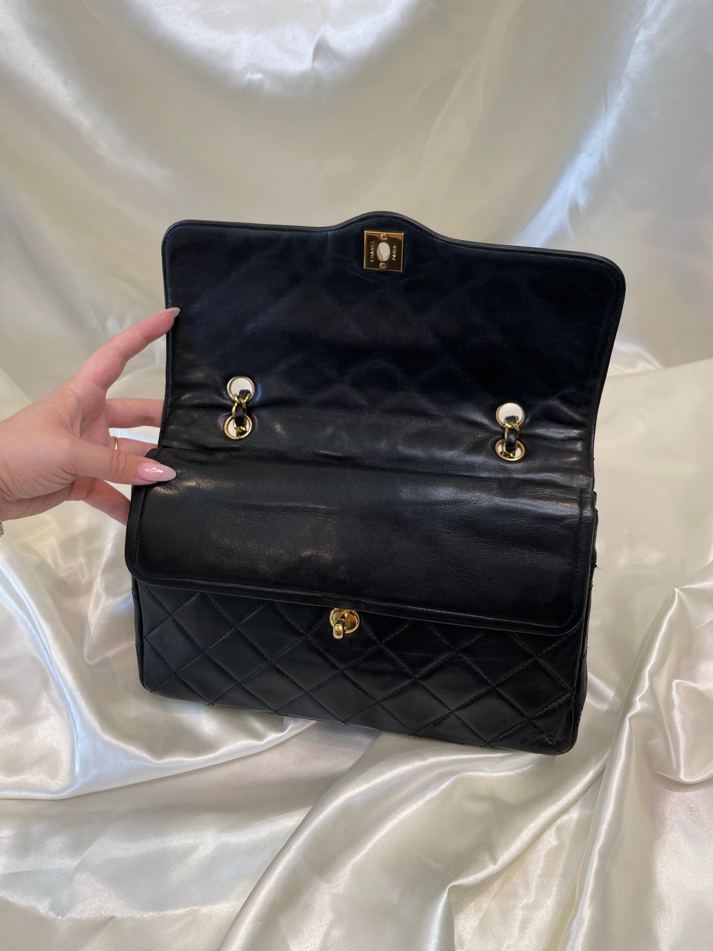 Chanel Two-Tone Medium Flap Bag