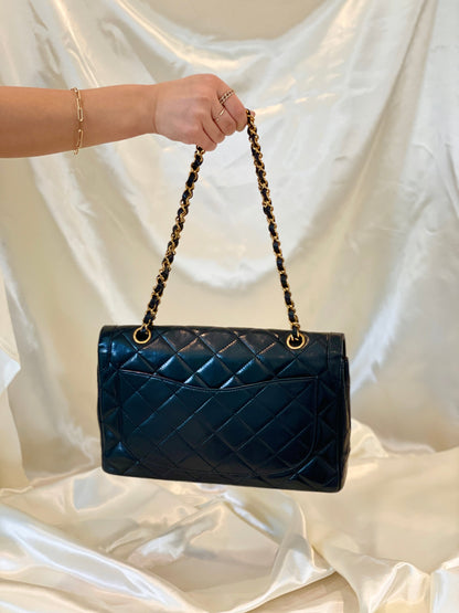 Chanel Two-Tone Medium Flap Bag