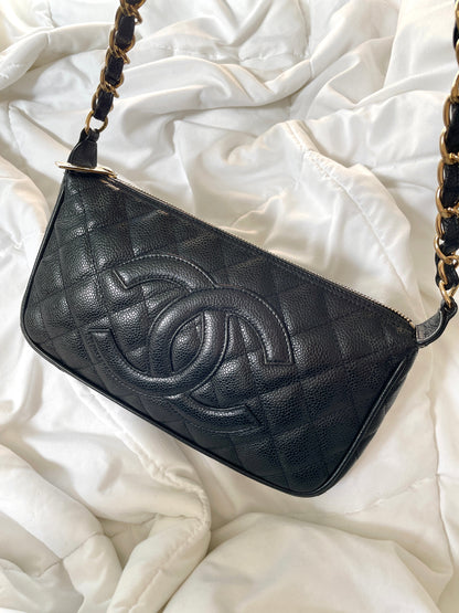 Chanel Timeless Caviar Pochette