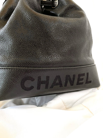 Chanel Caviar Chain Bucket Bag