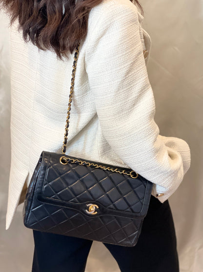 Chanel Two-Tone Medium Flap Bag