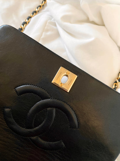Chanel Mini Lambskin Full Flap