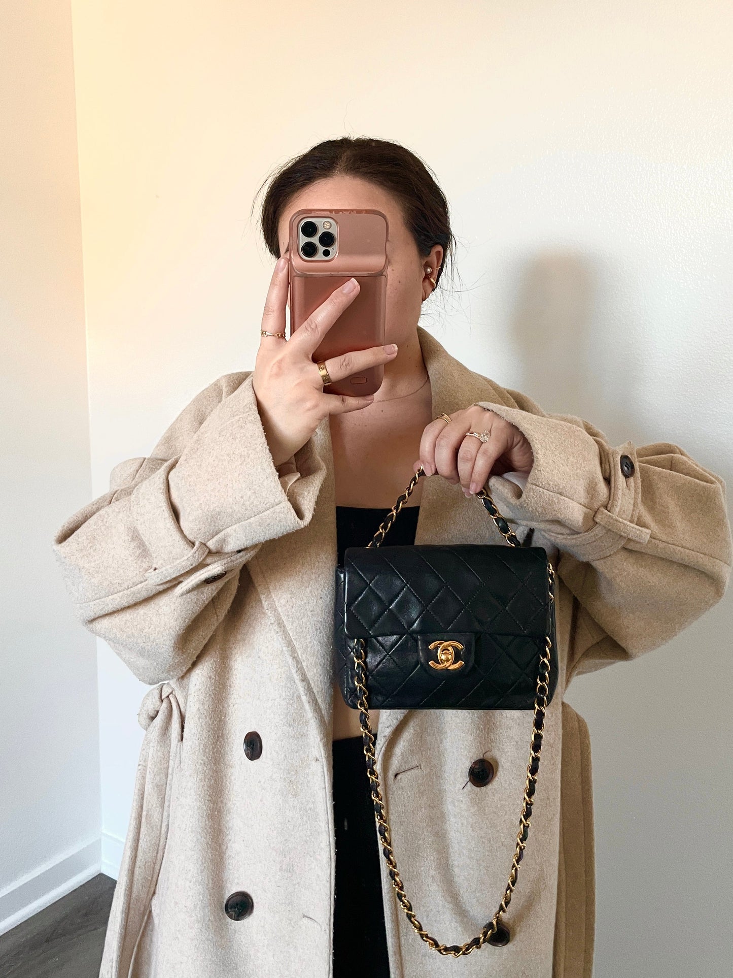 Chanel Timeless Mini Classic Half Flap