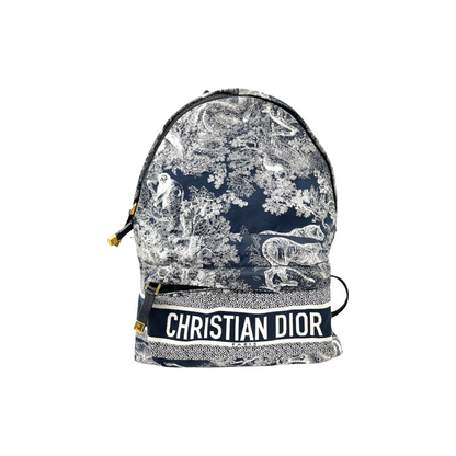 Diortravel Backpack Small Blue GHW