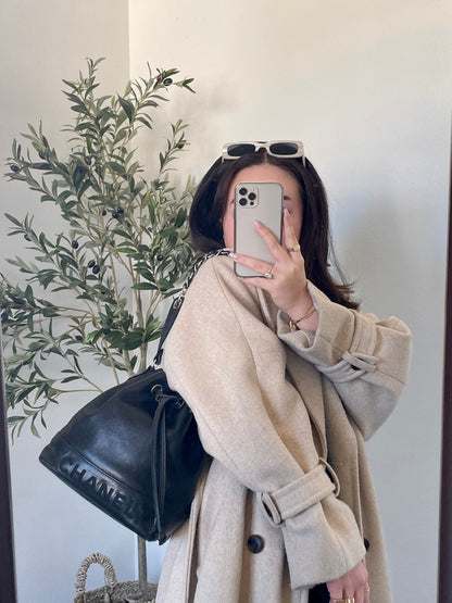 Chanel Caviar Chain Bucket Bag