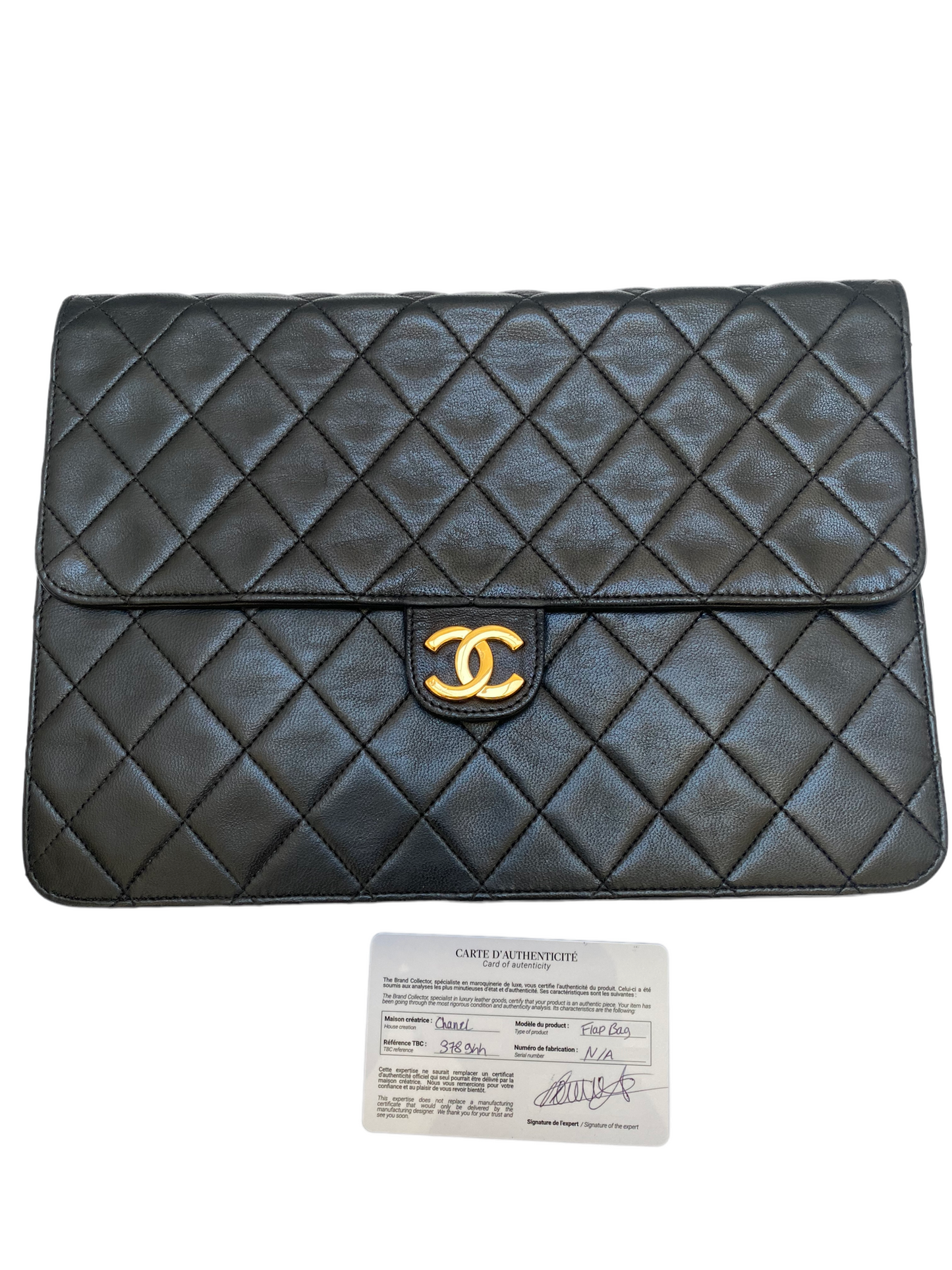 Chanel vintage quilted flap bag