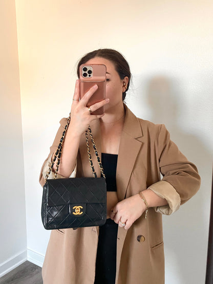 Chanel Timeless Mini Classic Half Flap