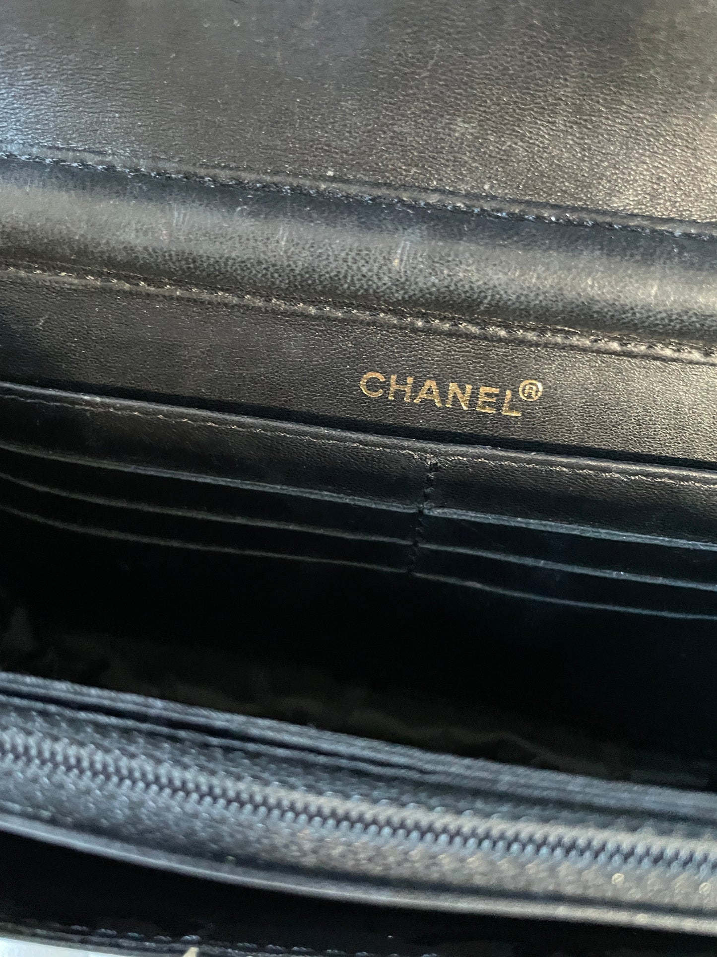 Chanel Stitch Wallet on Chain