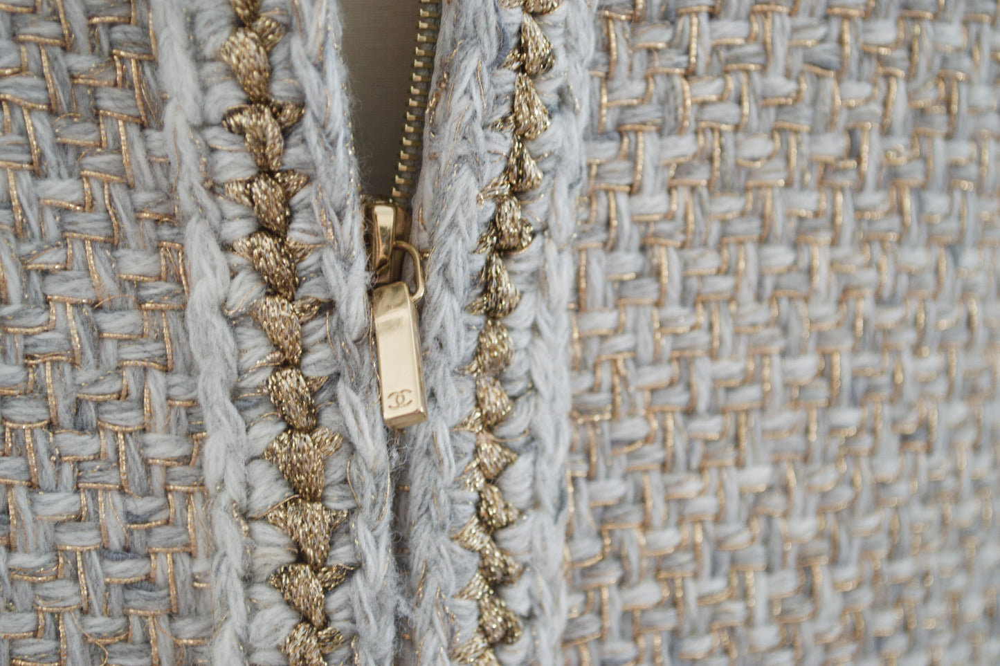 Chanel tweed long coat - M - Mtiers d'art Paris New York 2018-2019