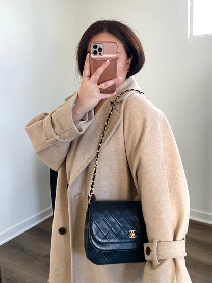 Chanel Medium Lambskin Double Flap Bag