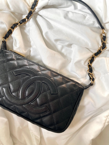 Chanel Timeless Caviar Pochette