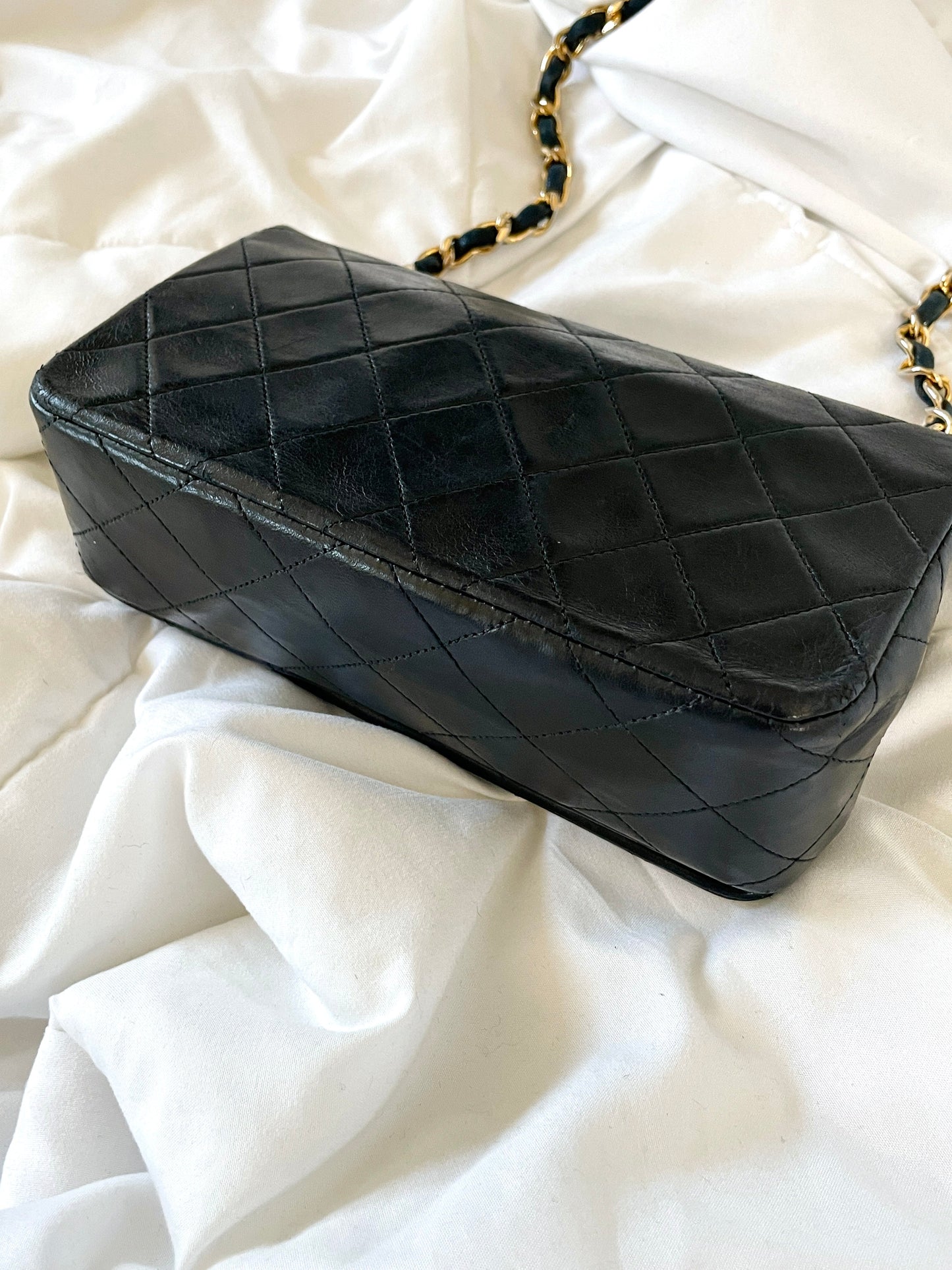Chanel Mini Lambskin Full Flap