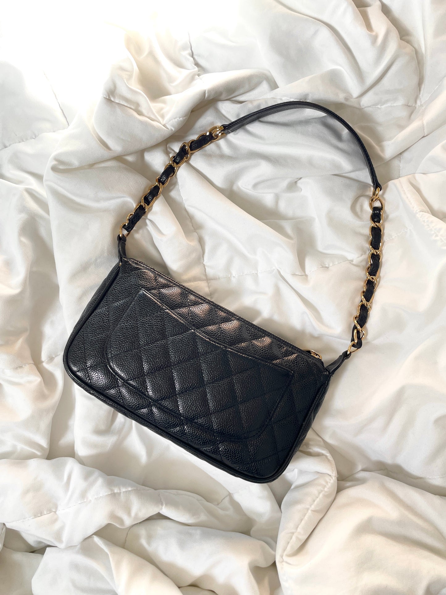 Chanel Timeless Caviar Pochette