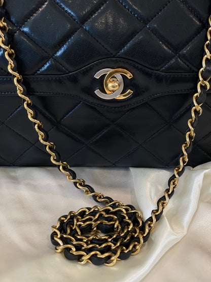 Chanel Two-Tone Medium Flap Bag