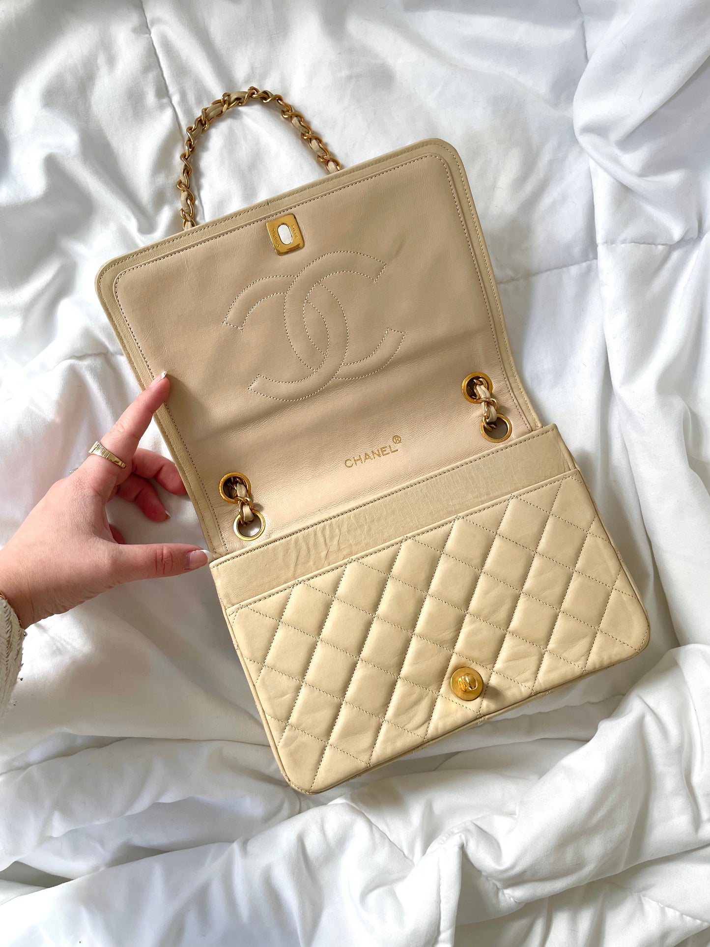 Chanel Medium Turnlock Full Flap Bag