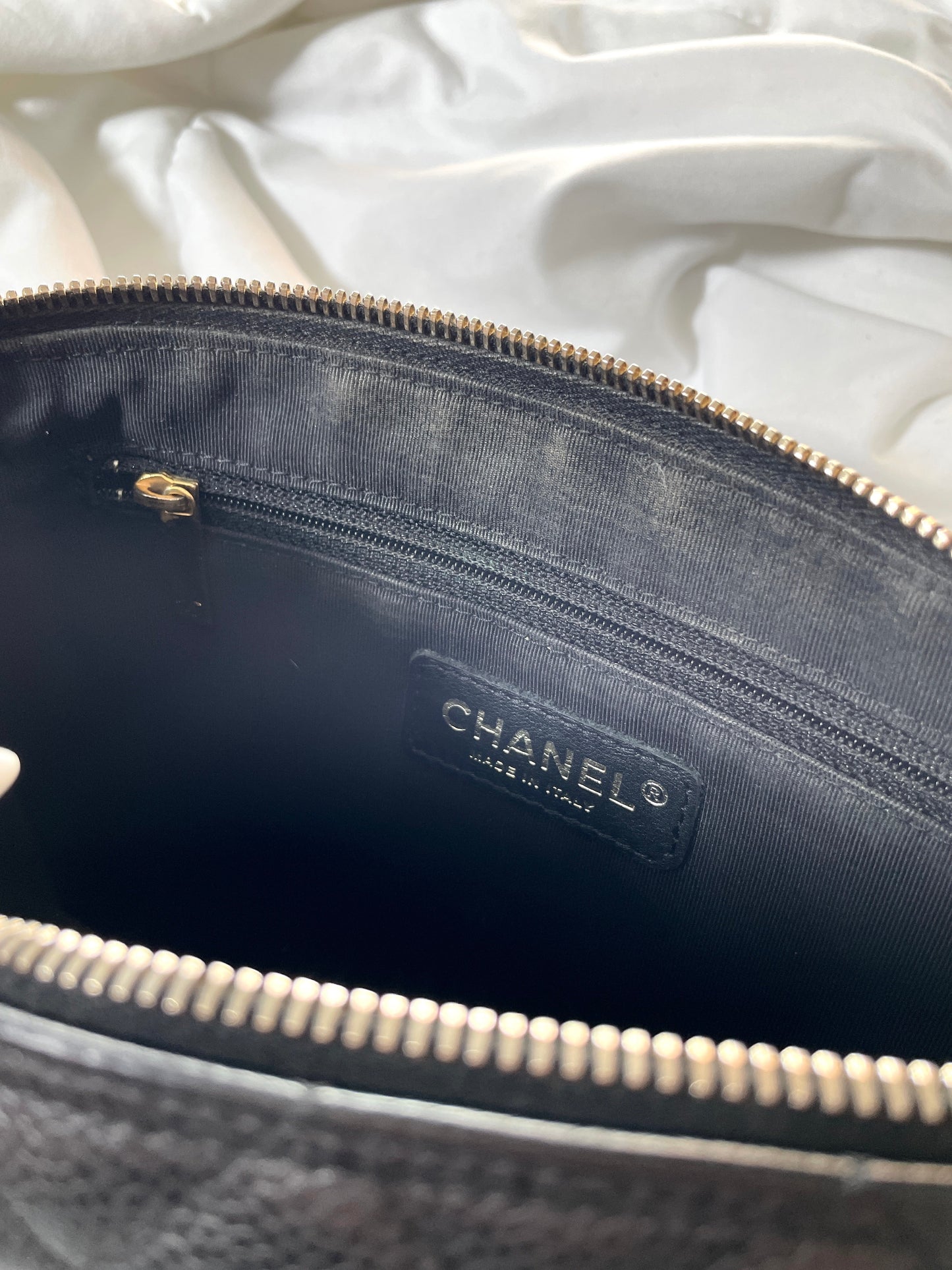 Chanel Timeless Caviar Pochette