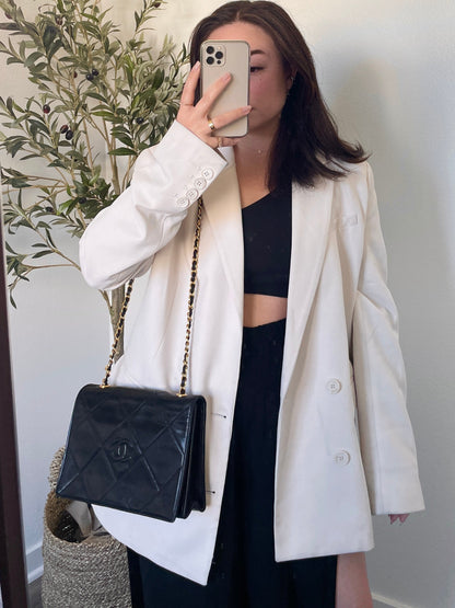 Chanel Vintage Lambskin Flap Bag