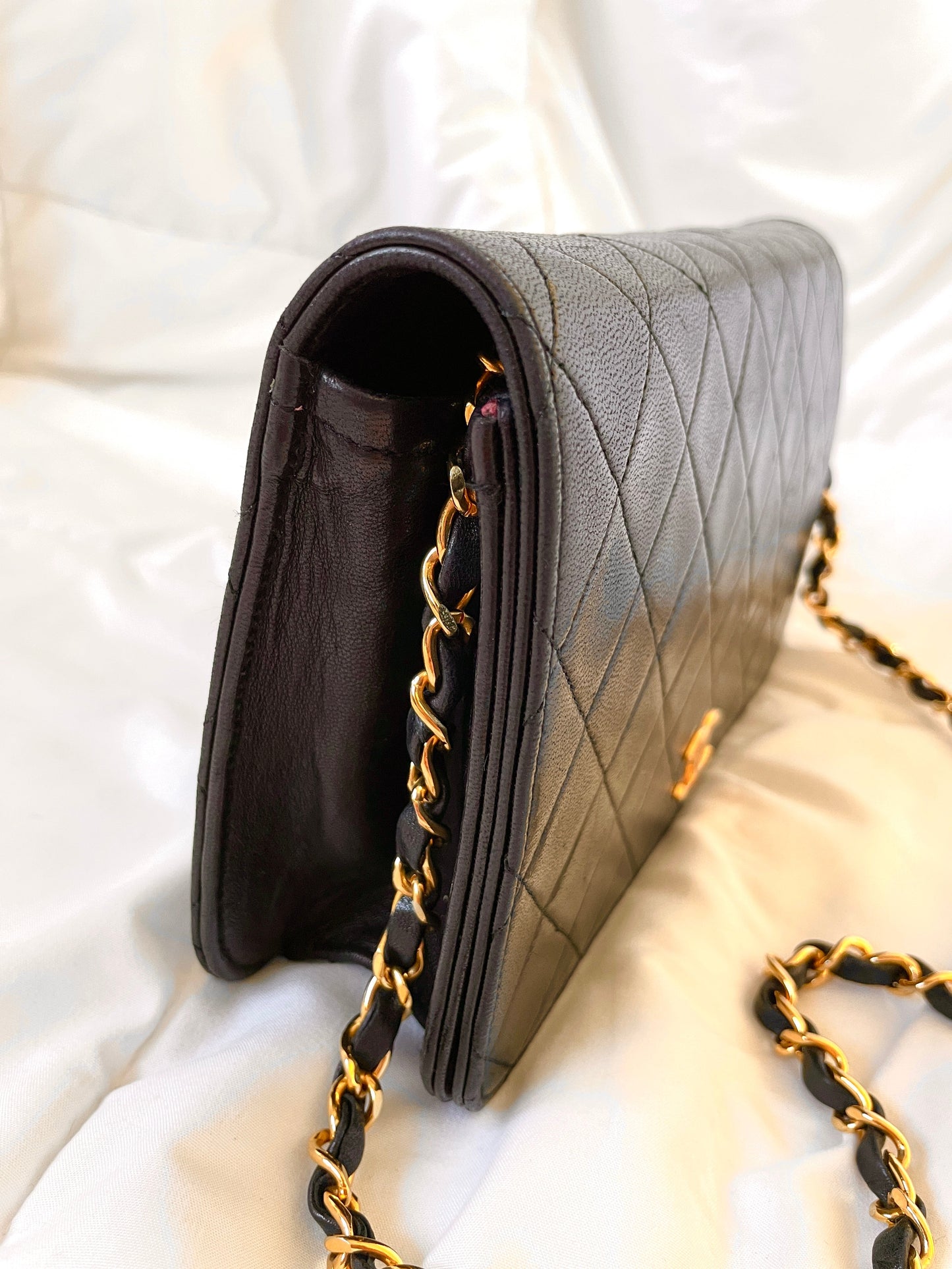 Chanel Medium Lambskin Full Flap Bag