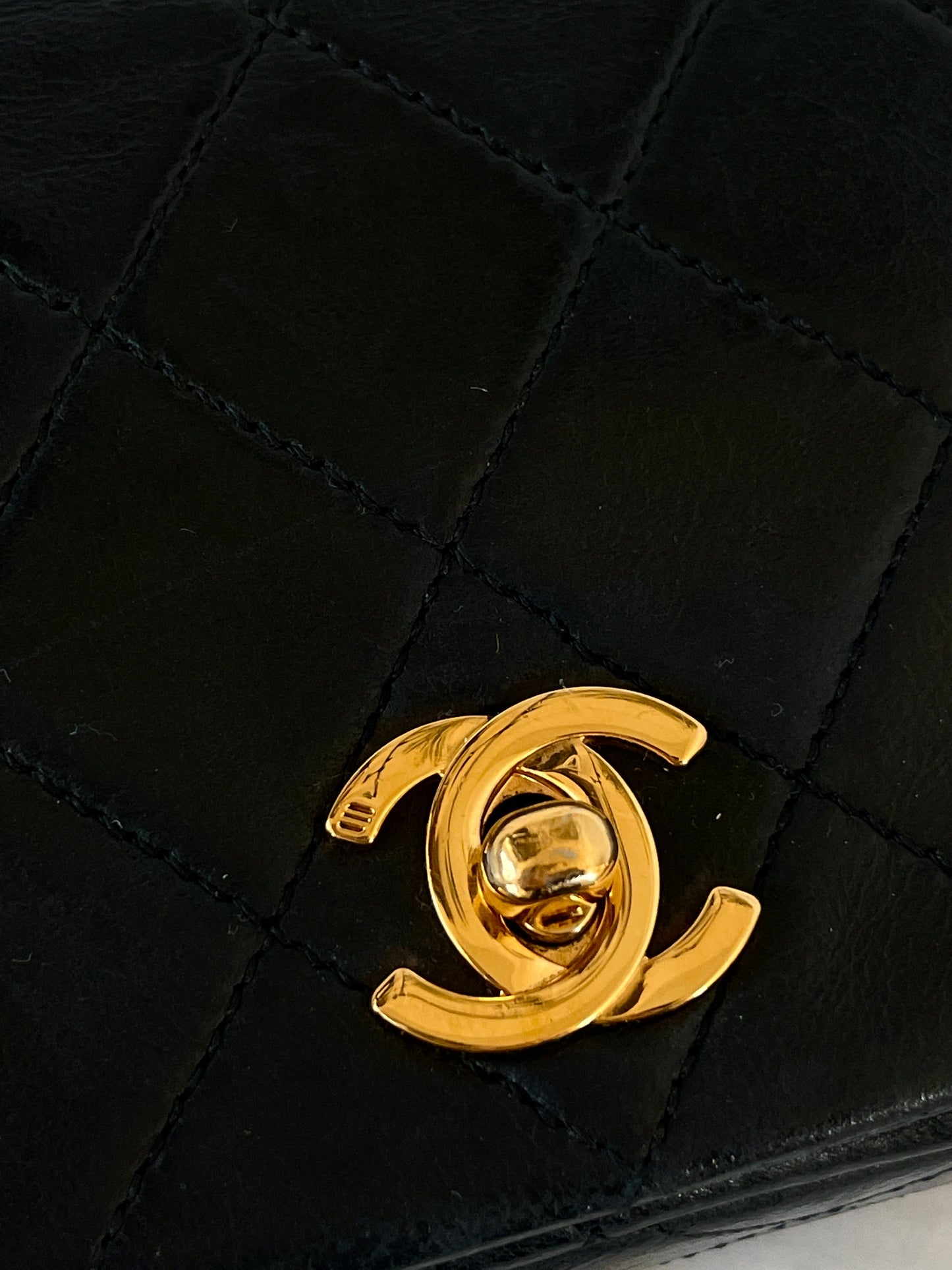 Chanel Mini Lambskin Full Flap