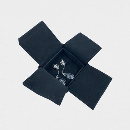 Chanel water drops pendant earrings - 2010s