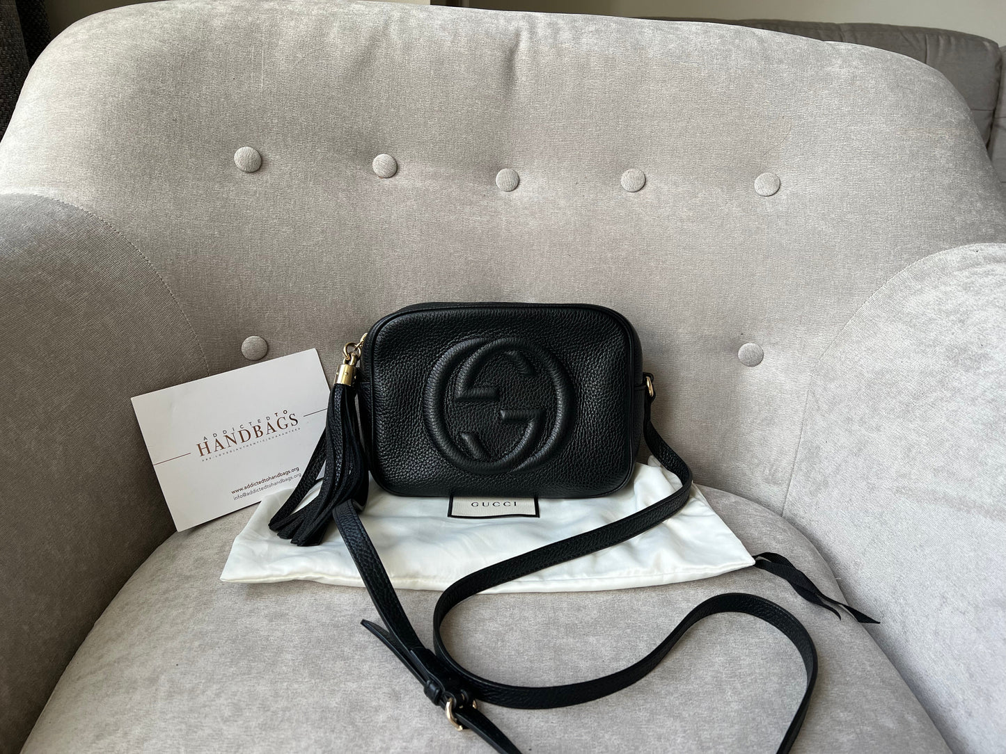 Gucci Black Soho Disco ( 1050)