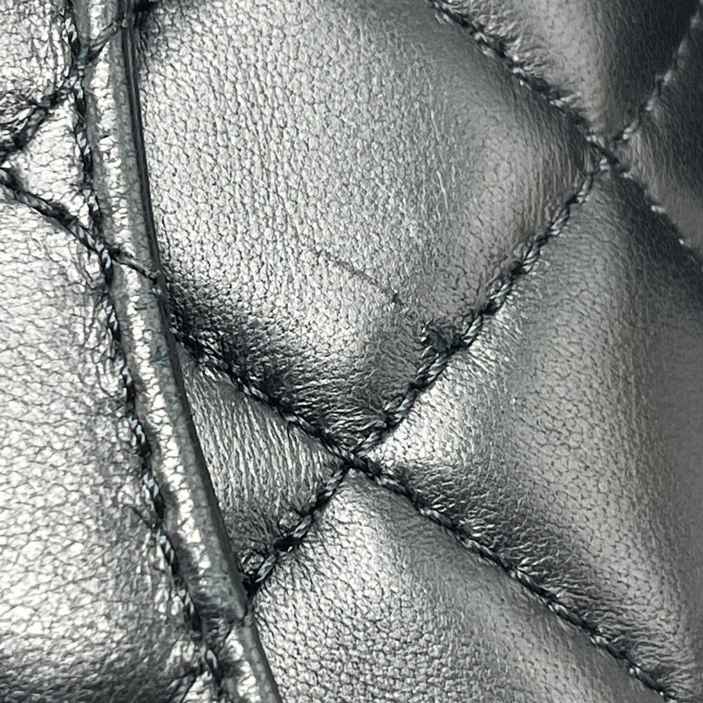 Chanel Pearl Crush Mini Rectangular Flap Bag Lambskin Black GHW