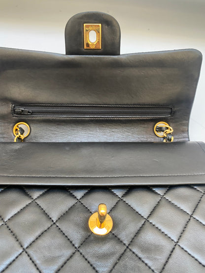 Chanel vintage black Timeless flap bag