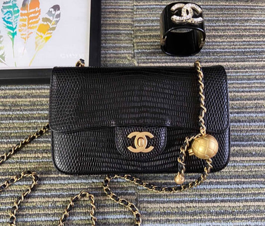 Chanel leather handbag