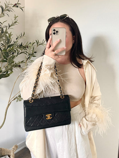 Chanel Small Lambskin Bag & Matching Wallet