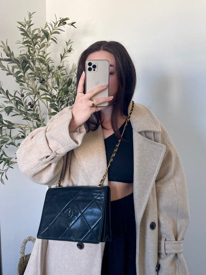 Chanel Vintage Lambskin Flap Bag