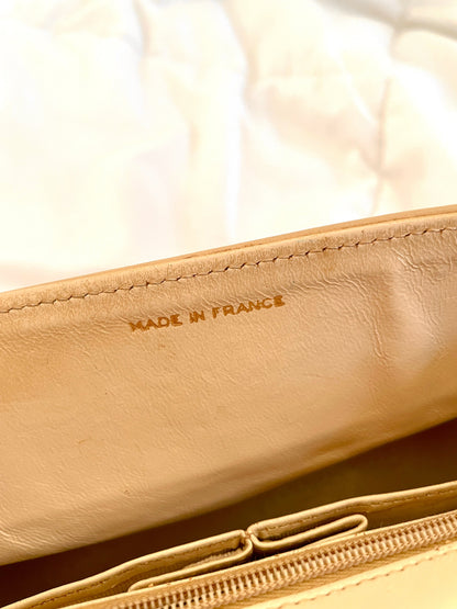 Chanel Beige Full Flap Bag