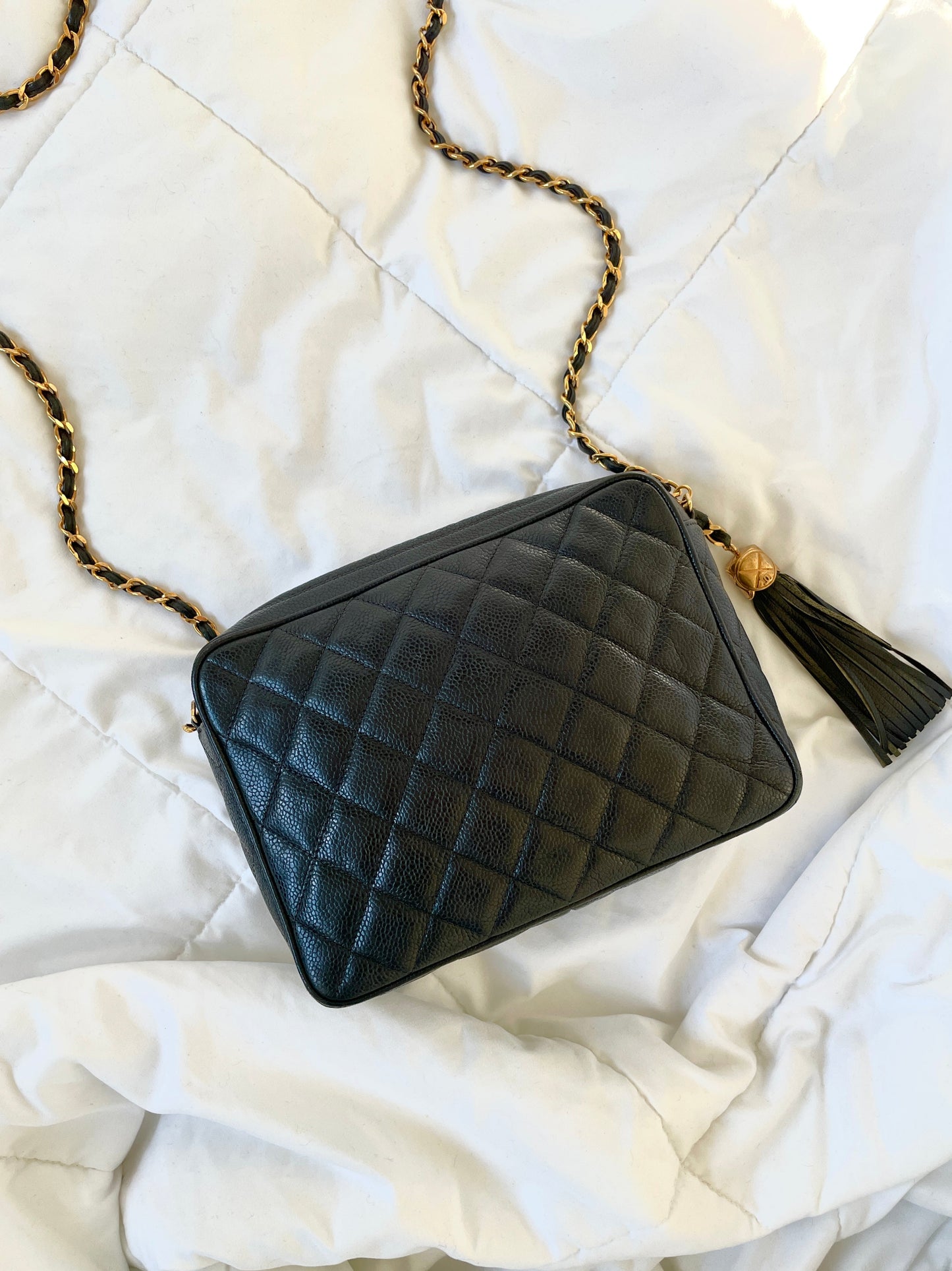 Chanel Caviar Camera Bag