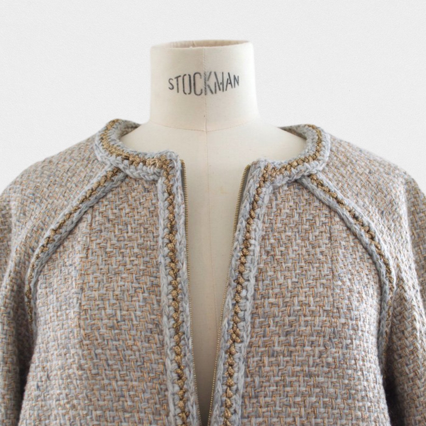 Chanel tweed long coat - M - Mtiers d'art Paris New York 2018-2019