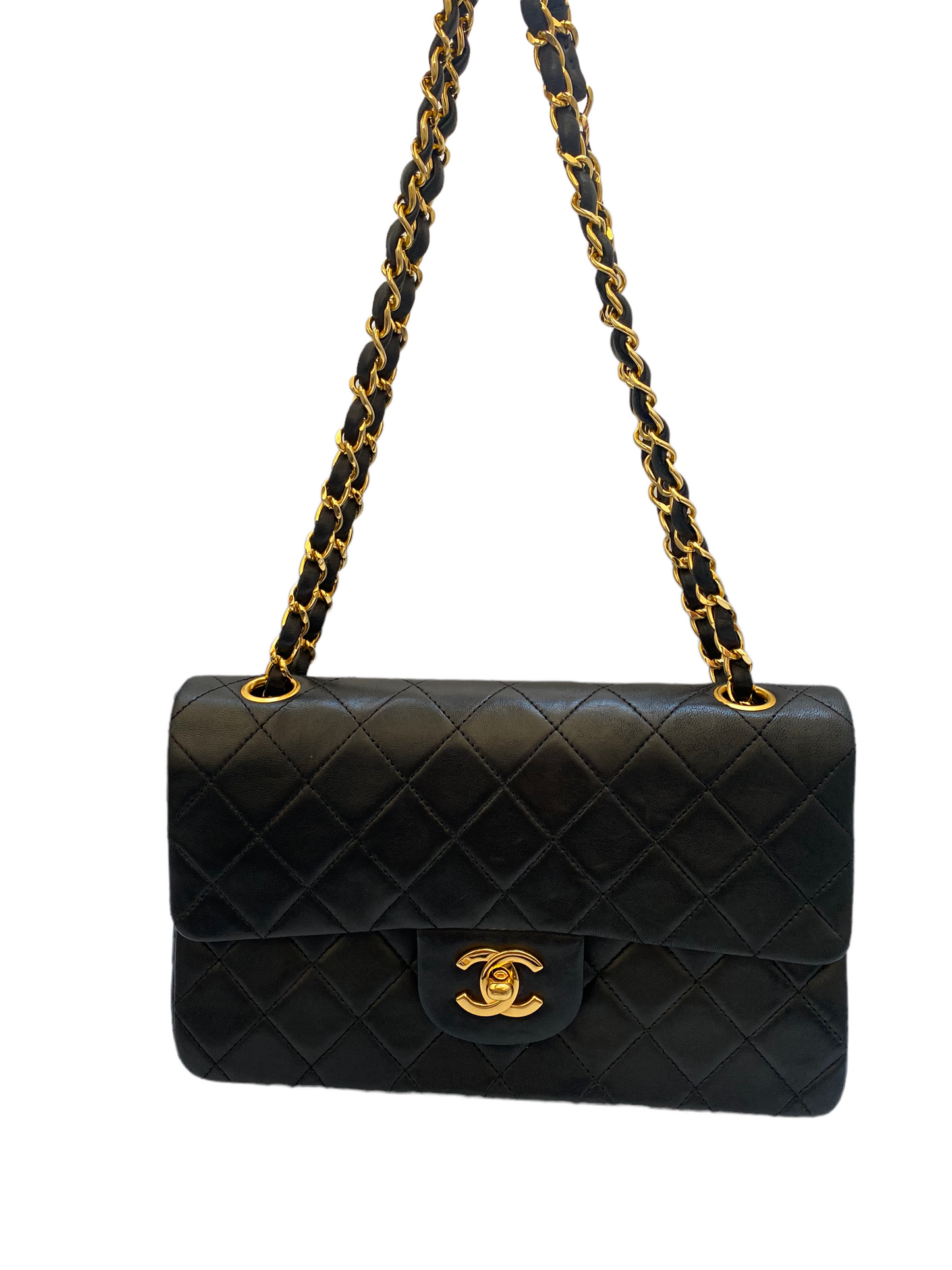 Chanel vintage black Timeless flap bag