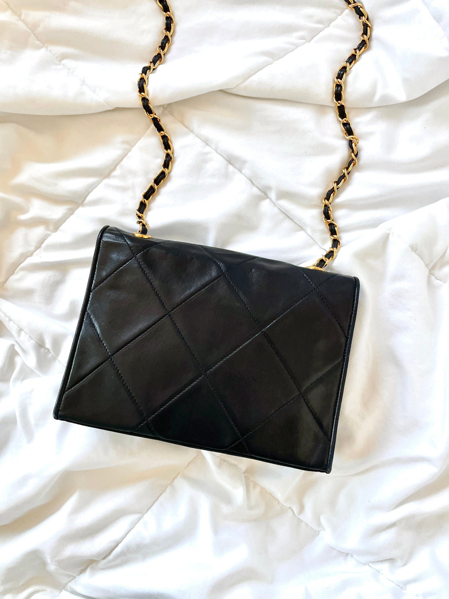 Chanel Vintage Lambskin Flap Bag