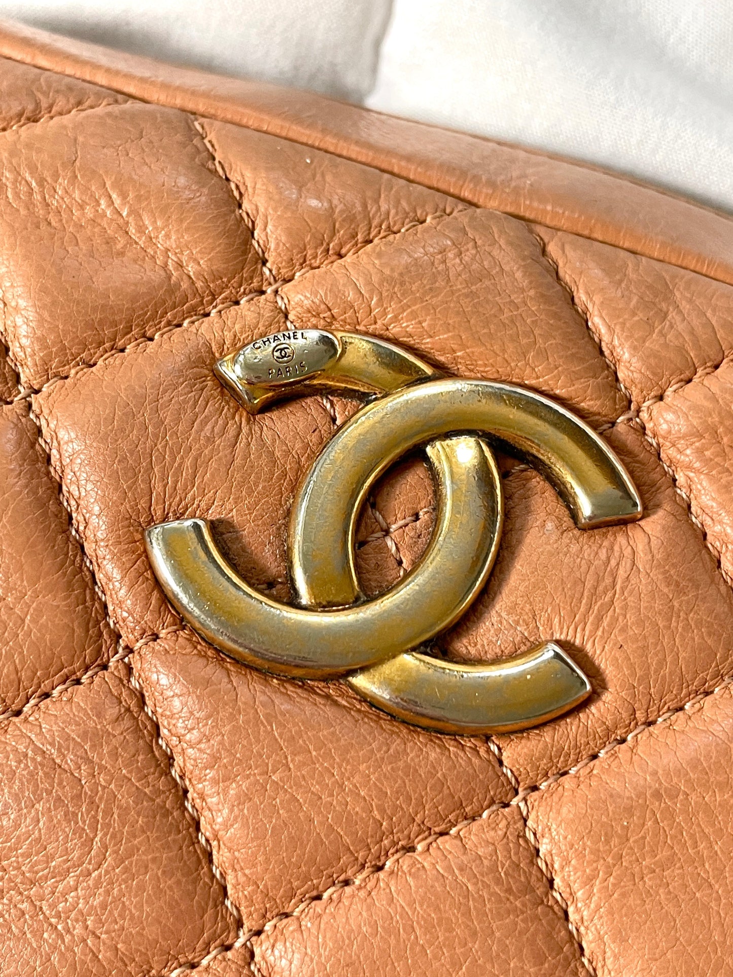 Chanel Peachy Camera Bag