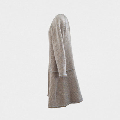 Chanel tweed long coat - M - Mtiers d'art Paris New York 2018-2019