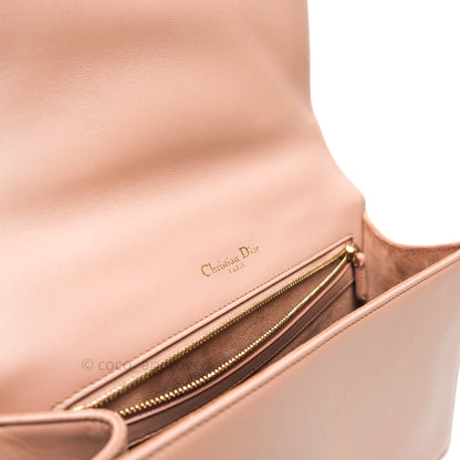 Christian Dior Lambskin Medium Diorama Beige Gold Hardware