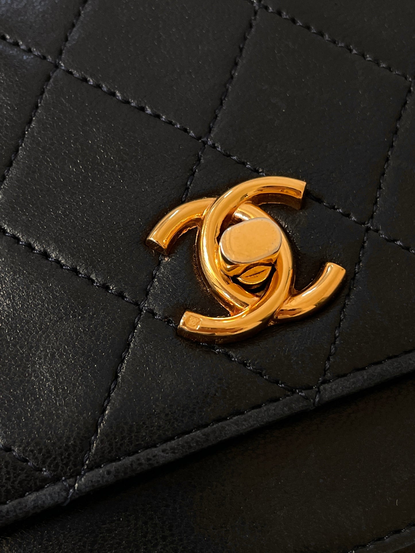 Chanel Medium Lambskin Double Flap Bag