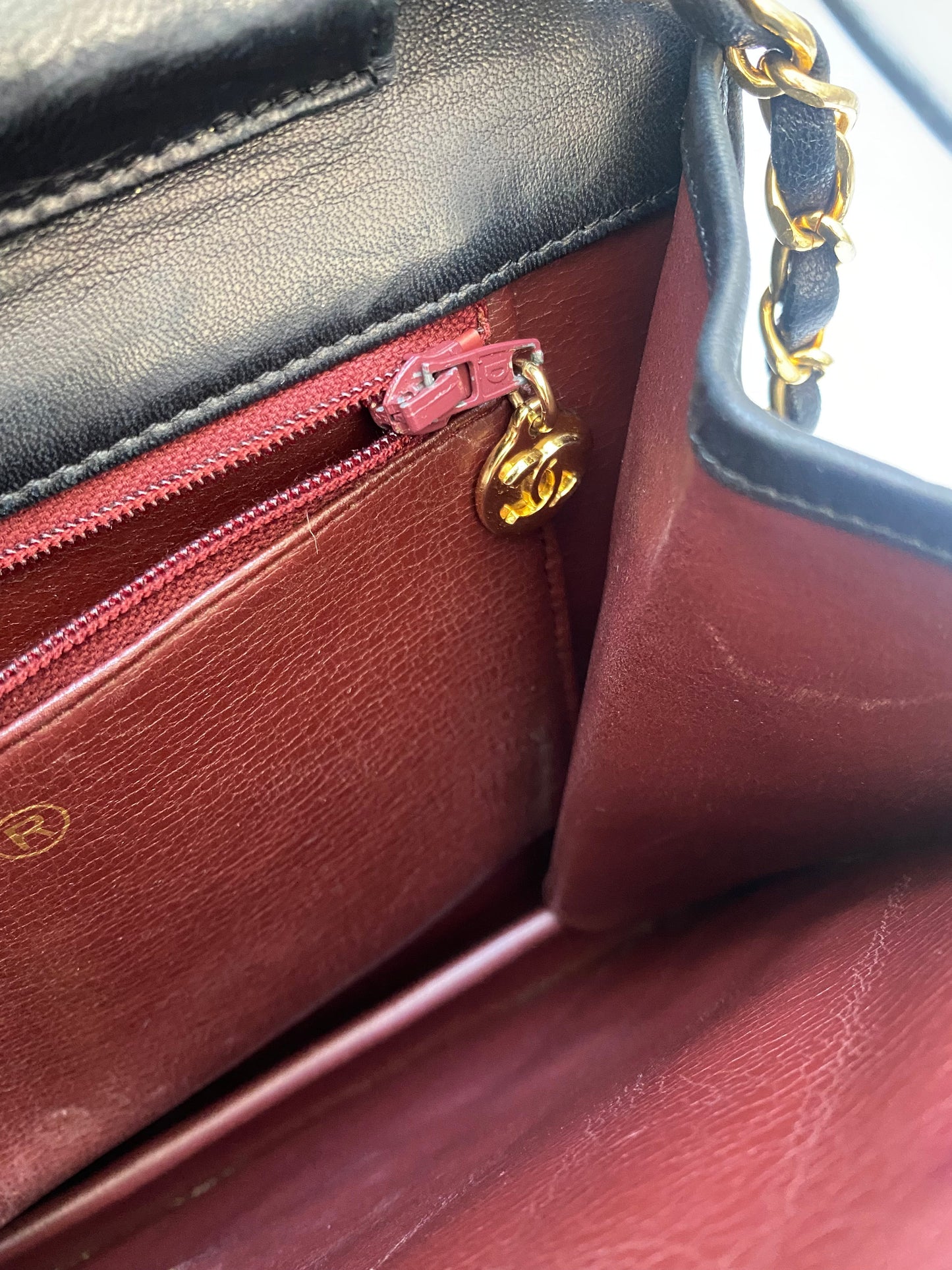 Chanel vintage quilted flap bag