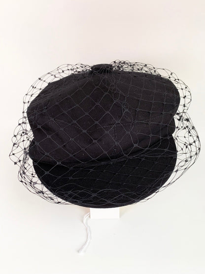 Dior Black Arty Veil Cotton Cap