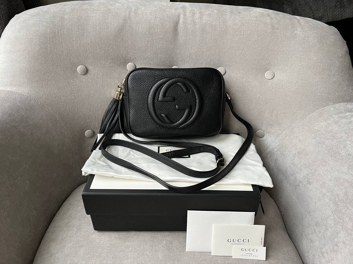 Gucci Black Soho Disco ( 1050)