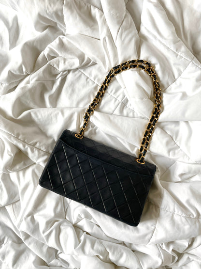 Chanel Small Lambskin Bag & Matching Wallet
