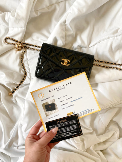 Chanel Patent Leather Bum Bag